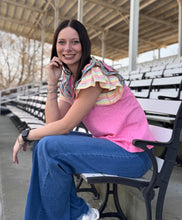 Load image into Gallery viewer, Pink Ribbed Top
