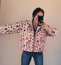 Load image into Gallery viewer, Floral Quilted Jacket **2 COLORS**
