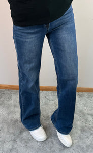 Straight Leg Risen Jeans