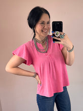 Load image into Gallery viewer, Mineral Washed Top **2 COLORS**
