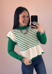 Striped Sweater Top **2 COLORS**