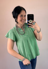 Load image into Gallery viewer, Mineral Washed Top **2 COLORS**
