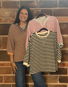Striped Top **3 COLORS**