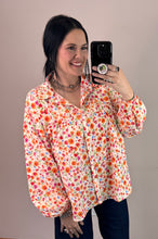 Load image into Gallery viewer, Floral Button Down Top - PLUS
