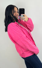 Load image into Gallery viewer, Pink Washed Quilted Jacket
