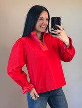 Load image into Gallery viewer, Solid Contrast Top **2 COLORS**
