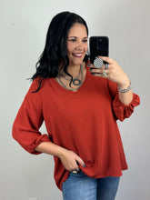 Load image into Gallery viewer, 3/4 Sleeve Top **3 COLORS**
