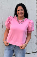 Load image into Gallery viewer, Pink Braided Top
