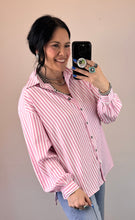 Load image into Gallery viewer, Striped Button Down Top **3 COLORS**
