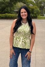 Load image into Gallery viewer, Animal Print Peplum Top **2 COLORS**
