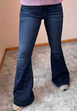 Load image into Gallery viewer, Dark Wash Super Flare KanCan Jeans
