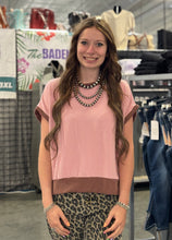 Load image into Gallery viewer, Urban Ribbed Contrast Top ** 2 COLORS **
