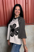 Load image into Gallery viewer, Daisy Striped Detail Top **2 COLORS**
