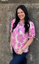 Load image into Gallery viewer, Floral Top **3 COLORS** - PLUS
