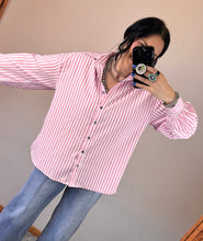 Load image into Gallery viewer, Striped Button Down Top **3 COLORS**
