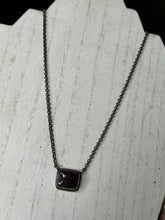 Load image into Gallery viewer, Purple Spiny Bar Necklace
