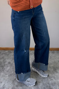 Wide Leg Cuffed Lovervet Jeans