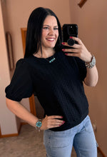 Load image into Gallery viewer, Textured Top **2 COLORS**
