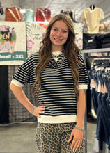 Load image into Gallery viewer, Ribbed Striped Pullover **5 COLORS**
