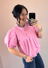 Load image into Gallery viewer, Layered Puff Sleeve Top **2 COLORS**
