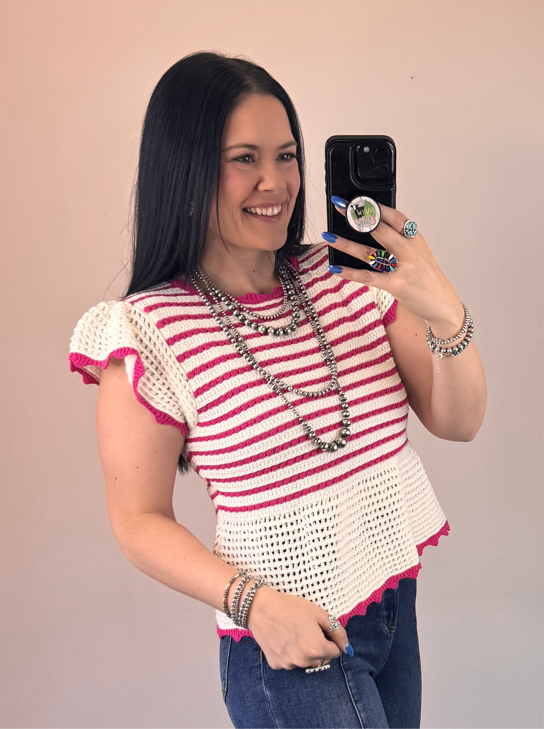 Striped Sweater Top **2 COLORS**