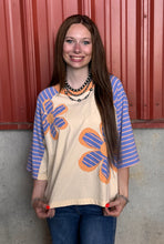 Load image into Gallery viewer, Daisy Striped Detail Top **2 COLORS**
