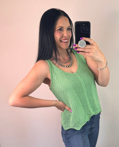 Sweater Tank Top **2 COLORS**