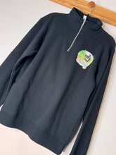 Load image into Gallery viewer, Black 1/4 Zip TBB Pullover

