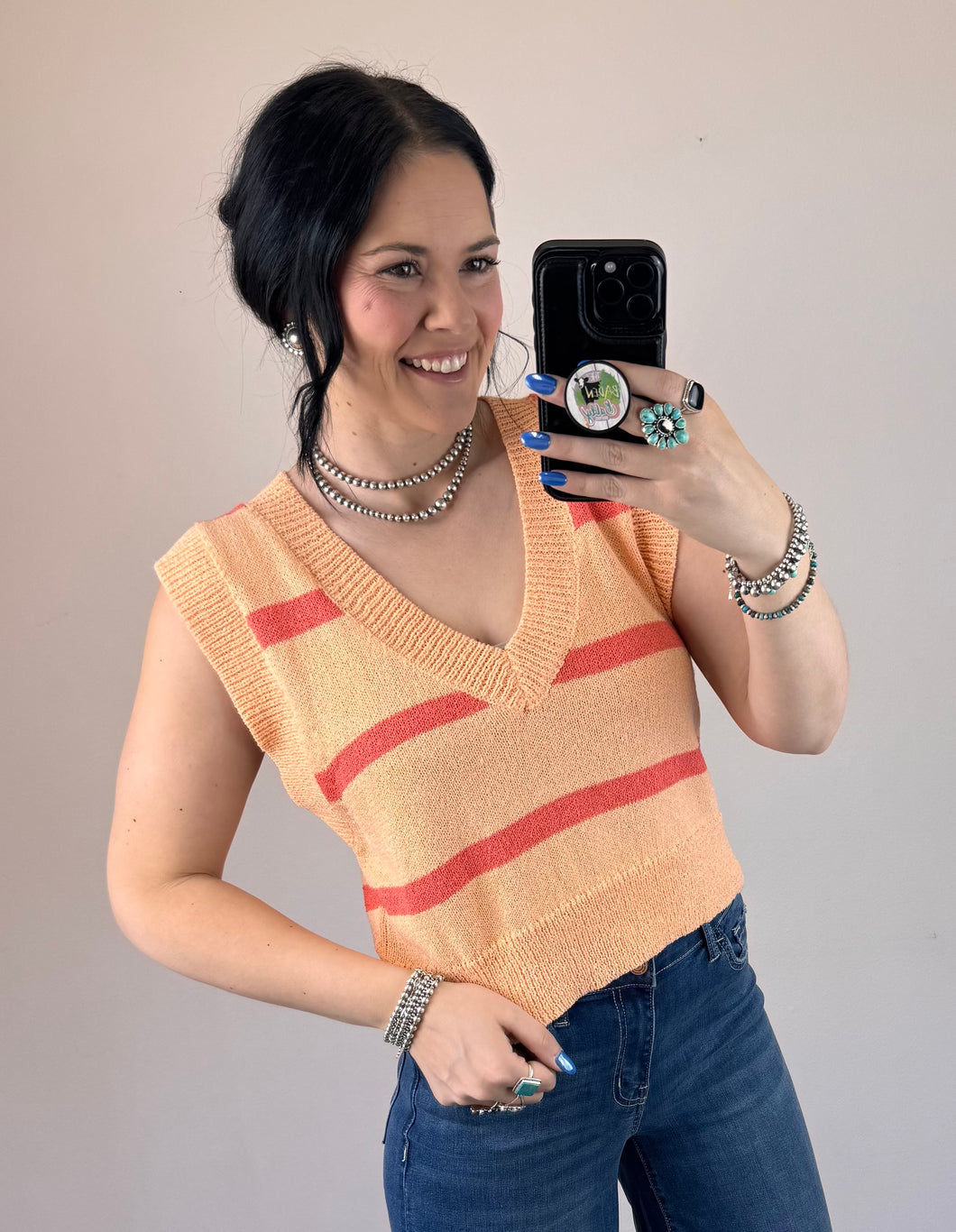 Striped Sweater Vest **3 COLORS**
