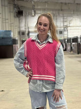 Load image into Gallery viewer, Double Side Tie Sweater Vest **2 COLORS**
