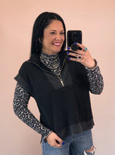 Load image into Gallery viewer, Leopard Mock Neck Top **2 COLORS**
