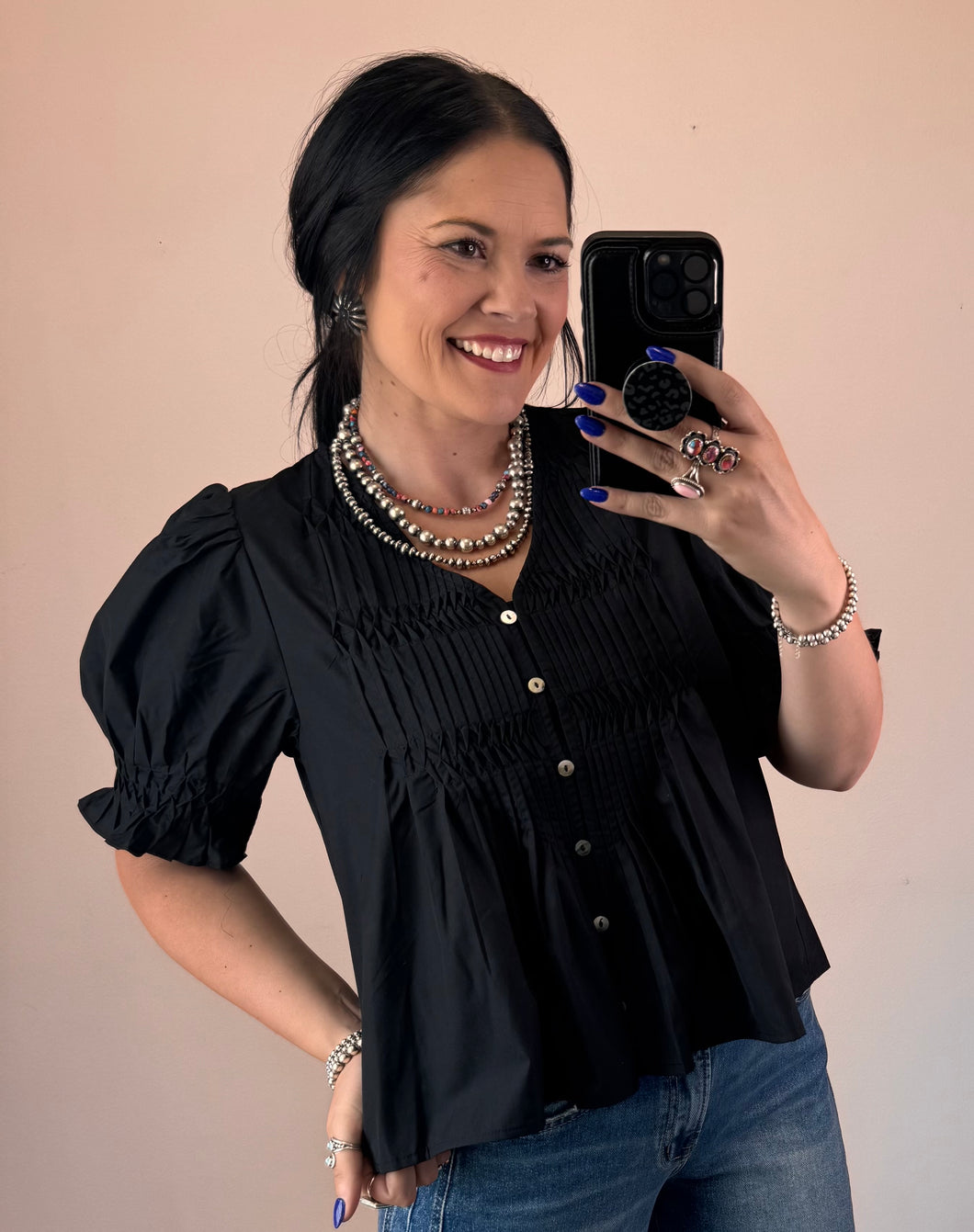 Smocked Top **2 COLORS**