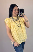 Load image into Gallery viewer, Checkered Seersucker Top **2 COLORS**
