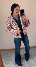 Load image into Gallery viewer, Floral Quilted Jacket **2 COLORS**
