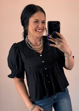 Load image into Gallery viewer, Smocked Top **2 COLORS**
