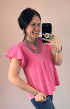 Load image into Gallery viewer, Mineral Washed Top **2 COLORS**
