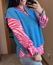 Load image into Gallery viewer, Vneck Sweater Vest **4 COLORS**
