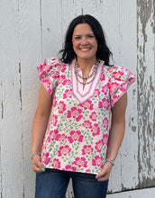 Load image into Gallery viewer, Floral Top **2 COLORS**
