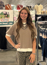 Load image into Gallery viewer, Ribbed Striped Pullover **5 COLORS**
