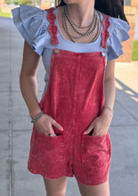 Load image into Gallery viewer, Red Overalls
