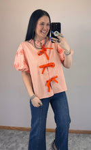 Load image into Gallery viewer, Striped Bow Top **2 COLORS**
