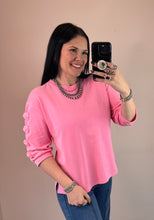 Load image into Gallery viewer, Bow 3/4 Sleeve Top **2 COLORS**
