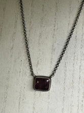Load image into Gallery viewer, Purple Spiny Bar Necklace
