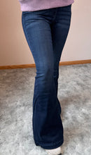 Load image into Gallery viewer, Dark Wash Super Flare KanCan Jeans
