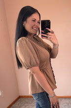 Load image into Gallery viewer, Knit Peplum Top **2 COLORS**
