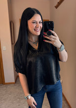 Load image into Gallery viewer, Metallic Dolman Sleeve Top **3 COLORS**
