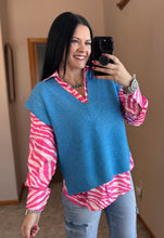 Load image into Gallery viewer, Vneck Sweater Vest **4 COLORS**
