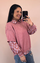 Load image into Gallery viewer, Knit Drop Shoulder Top **3 COLORS**
