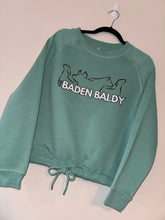 Load image into Gallery viewer, Teal Tie Front TBB Crewneck
