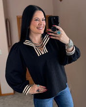 Load image into Gallery viewer, Black Textured 1/4 Zip
